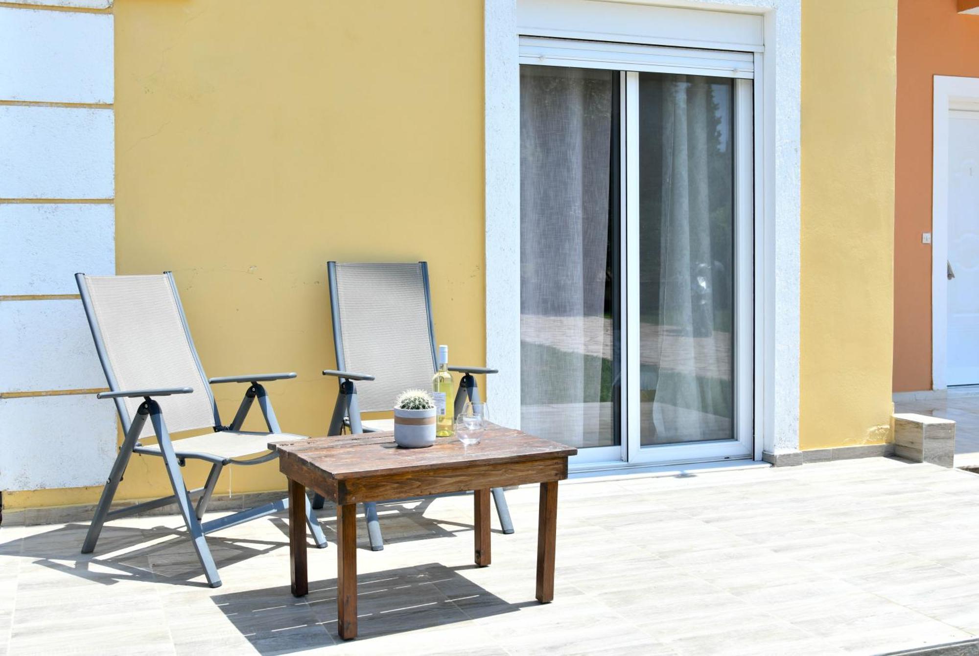 Casa Del Mar Apartment Kávos Exterior foto